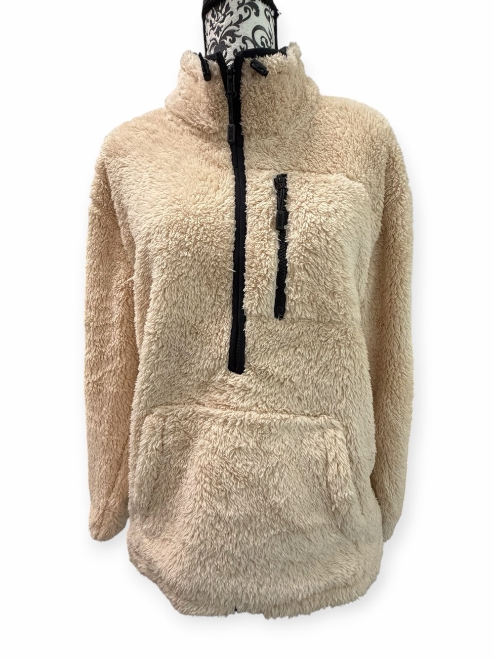 PINK Victoria Secret Sherpa Pullover Jacket
